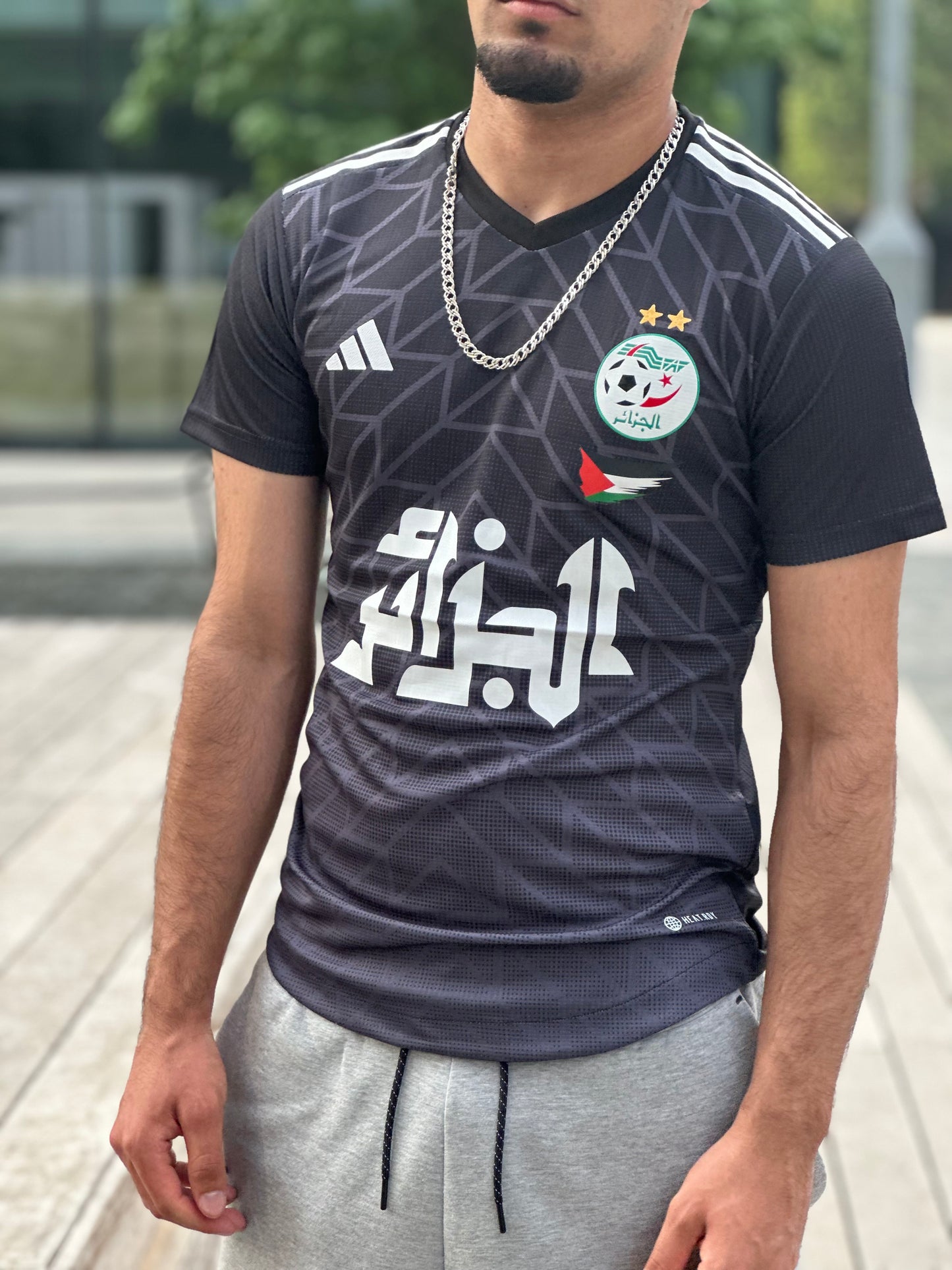 Palestine X Algeria black